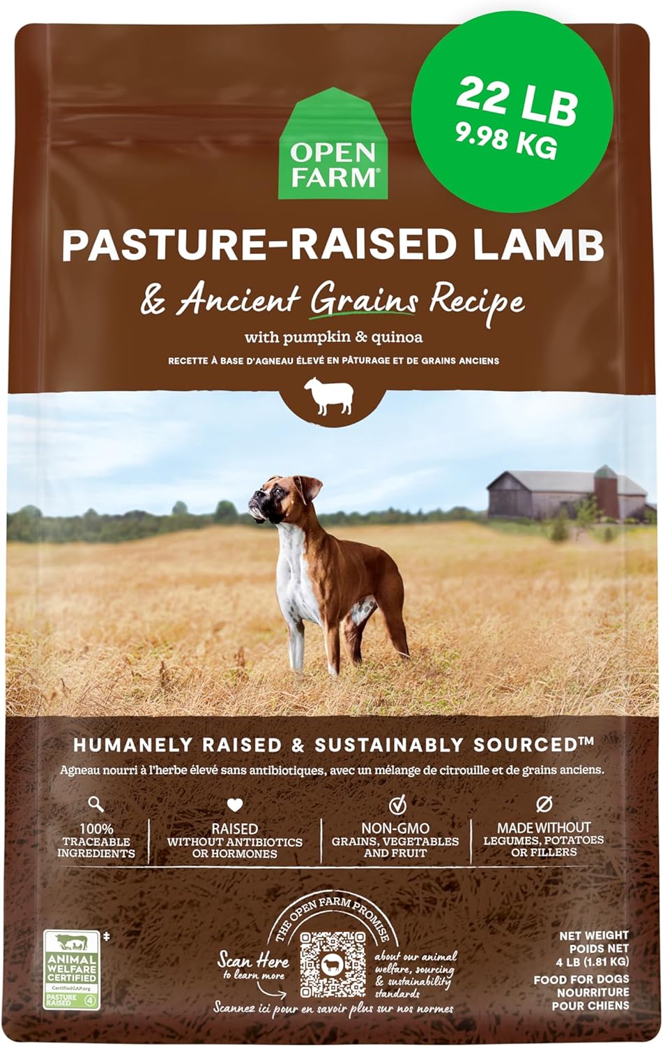 Pasture-Raised Lamb & Ancient Grains Dog Kibble – Bad Bagels Pet Emporium