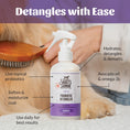 Load image into Gallery viewer, SKOUT'S HONOR DOG PROBIOTIC DETANGLER LAVENDER 8OZ