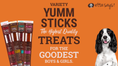 Load image into Gallery viewer, ETTA SAYS DOG YUMM STICKS TURKEY