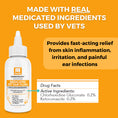 Load image into Gallery viewer, NOOTIE DOG DERMATOLOGY SOLUTIONS MEDICATED EAR FLUSH 4OZ