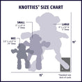 Load image into Gallery viewer, HuggleHounds Wild Things Sloth Knottie Lg