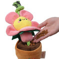 Load image into Gallery viewer, Original Territory Flower Treat & Tug Dog Toy, Pink, 19-in