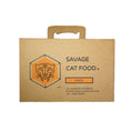 Load image into Gallery viewer, SAVAGE CAT CAT FROZEN LARGE RAW DUCK 3OZ - 28 COUNT