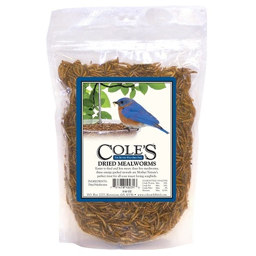 COLES DRIED MEALWORM BIRD FOOD