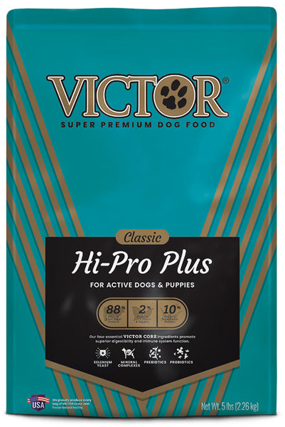 Victor Hi-Pro Plus Formula Dry Dog Food - 40lb