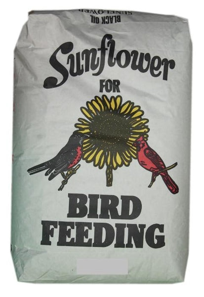 BLACK OIL SUNFLOWER BAG - 25LBS