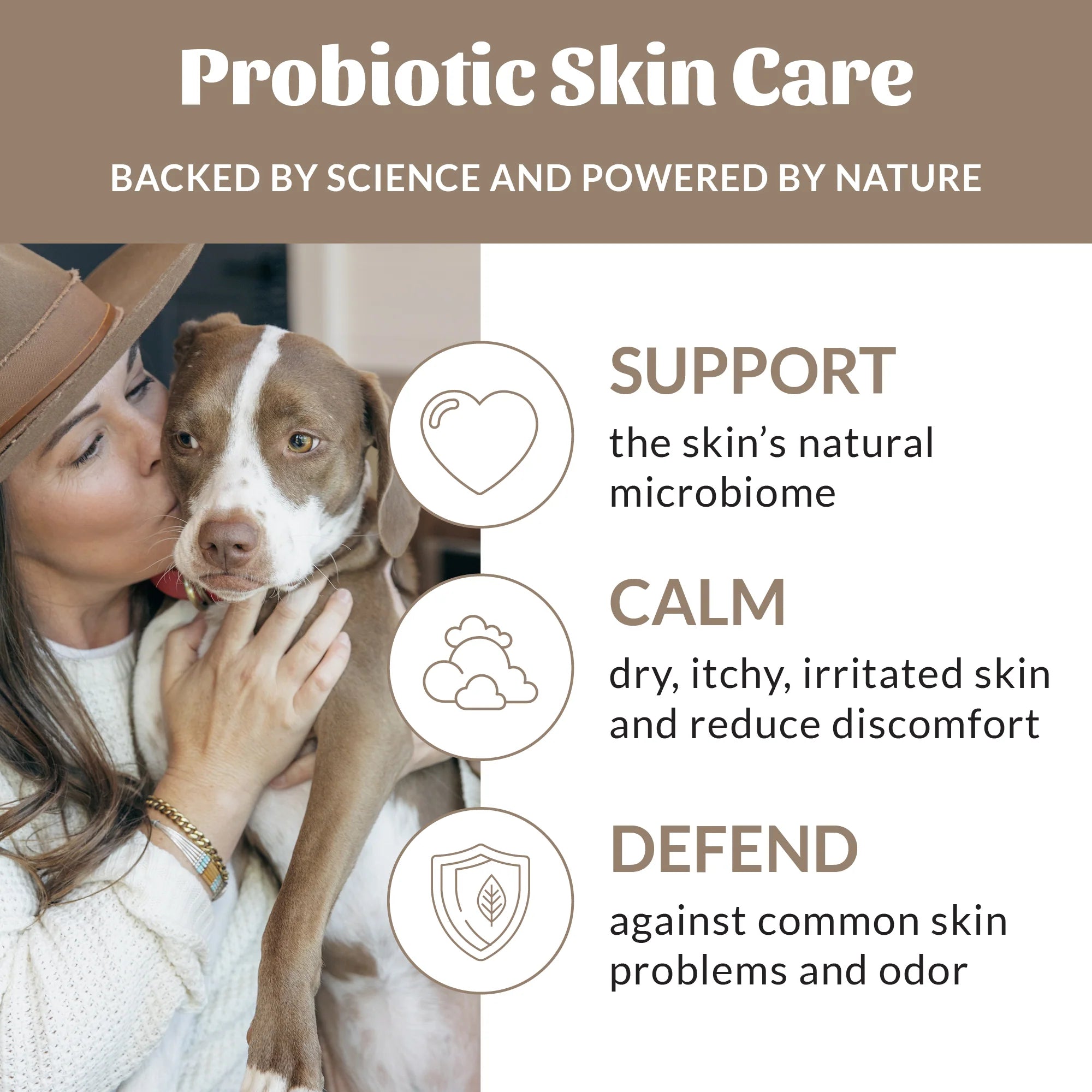 SKOUT'S HONOR DOG PROBIOTIC SHAMPOO + CONDITIONER DOG OF THE WOODS 16OZ