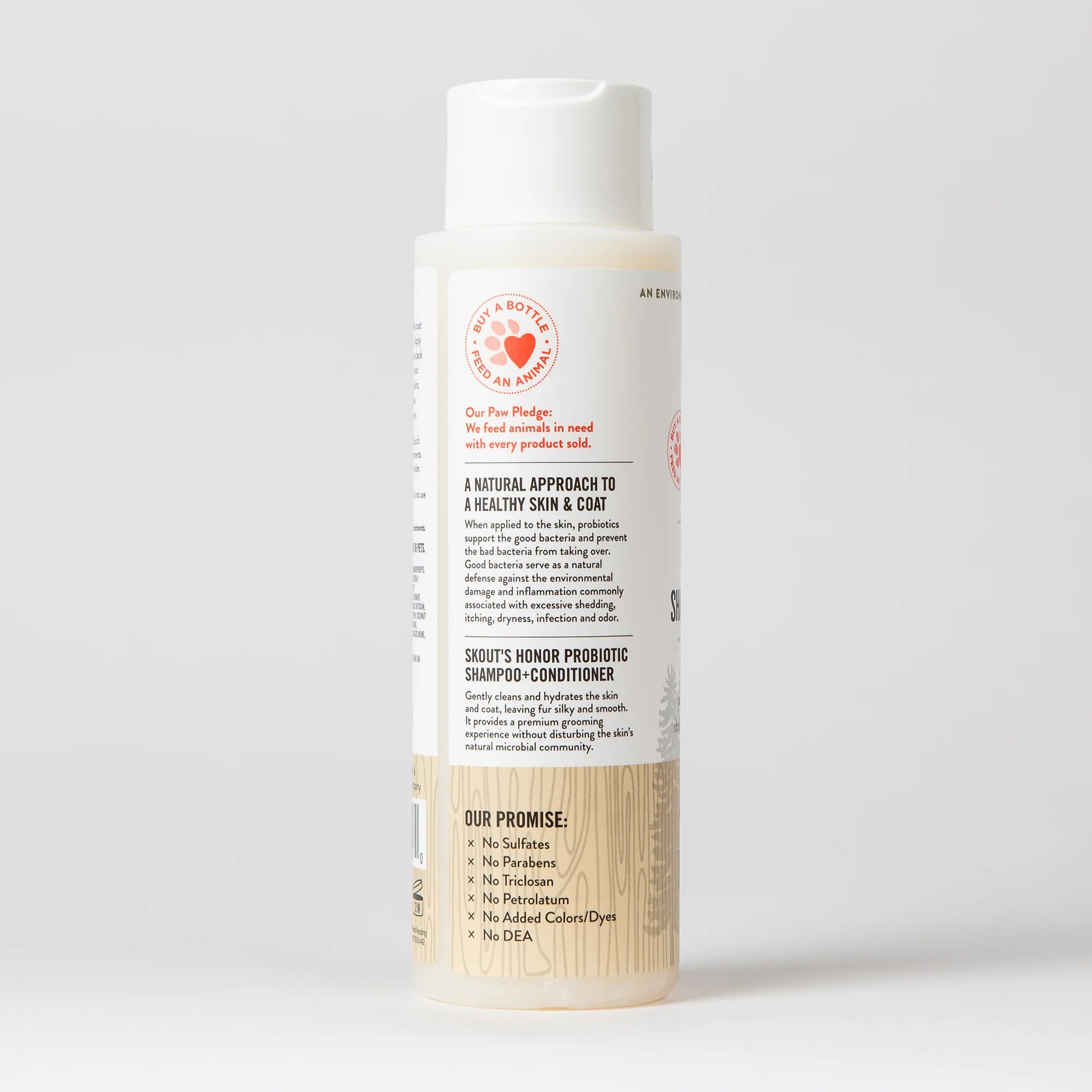SKOUT'S HONOR DOG PROBIOTIC SHAMPOO + CONDITIONER DOG OF THE WOODS 16OZ