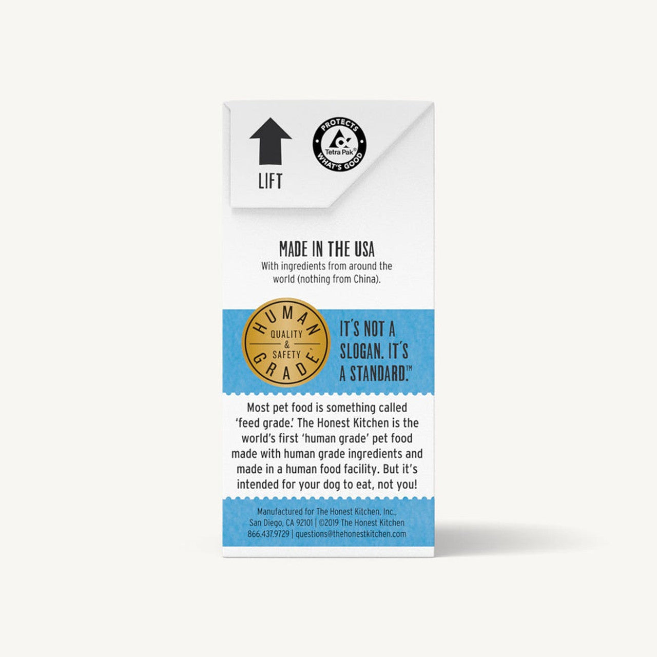 The Honest Kitchen 99% Turkey & Duck Meal Booster Wet DOG Food Topper 5.5 oz Carton