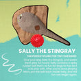 Load image into Gallery viewer, SNUGAROOZ Sally The Stingray w/Ball 21"
