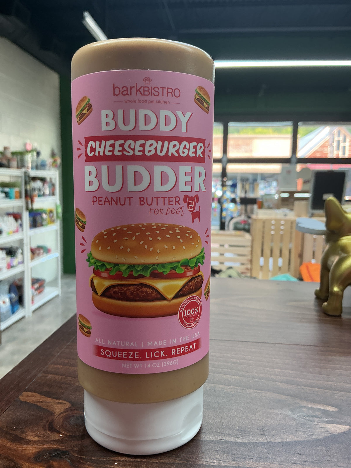 Buddy Budder Cheeseburger Peanut Butter