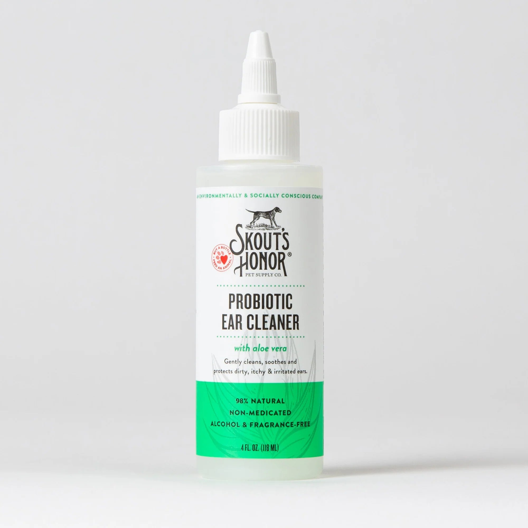 SKOUT'S HONOR DOG PROBIOTIC EAR CLEANER 4OZ