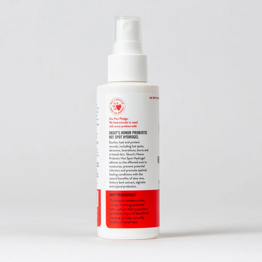 SKOUT'S HONOR DOG PROBIOTIC HOT SPOT HYDROGEL 4OZ