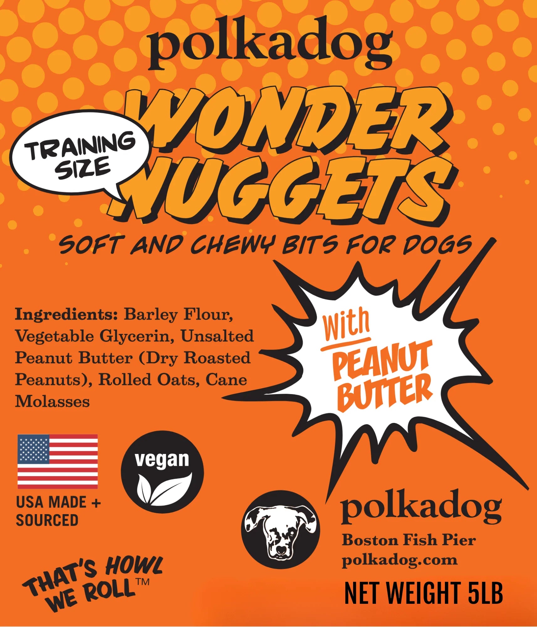 Polkadog Wonder Nuggets – Peanut Butter