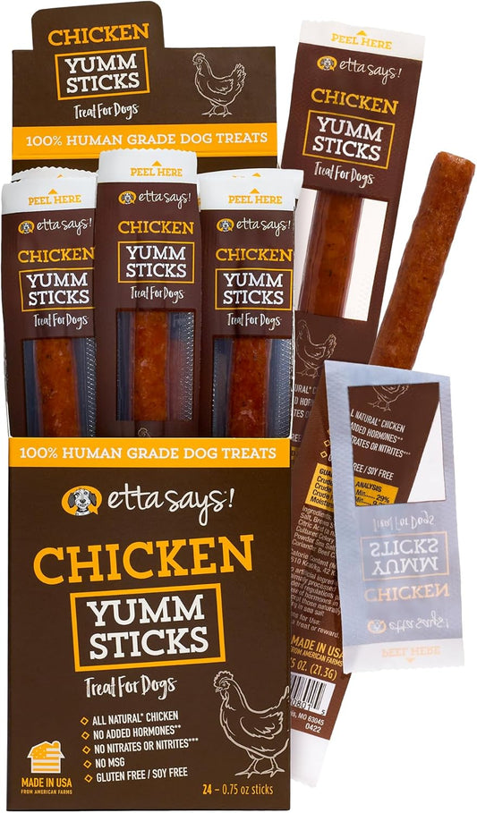 ETTA SAYS DOG YUMM STICKS CHICKEN