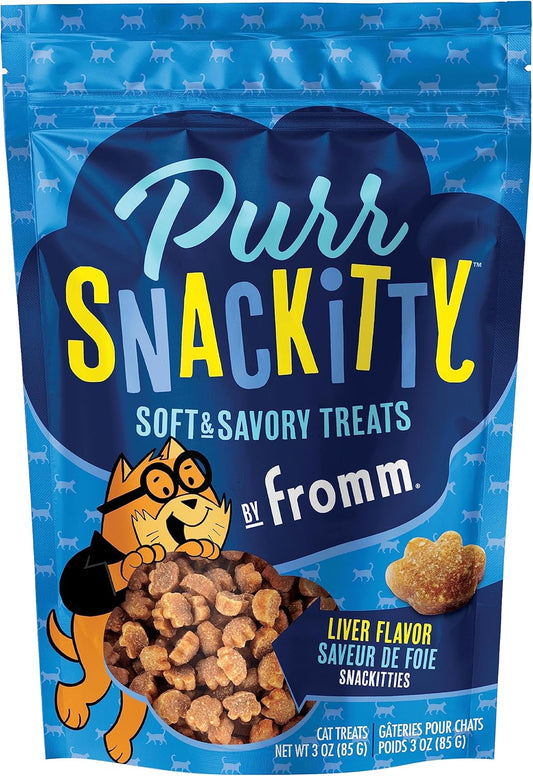 Fromm PurrSnacKitty Liver Flavor SnacKitties Treats 3oz