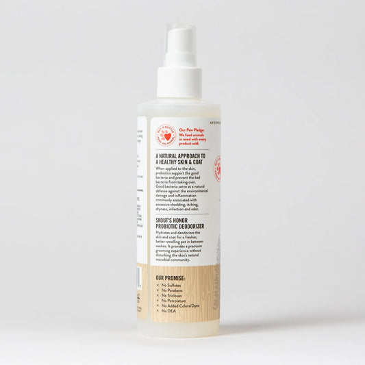 SKOUT'S HONOR DOG PROBIOTIC DEODORIZER DOG OF THE WOODS 8OZ