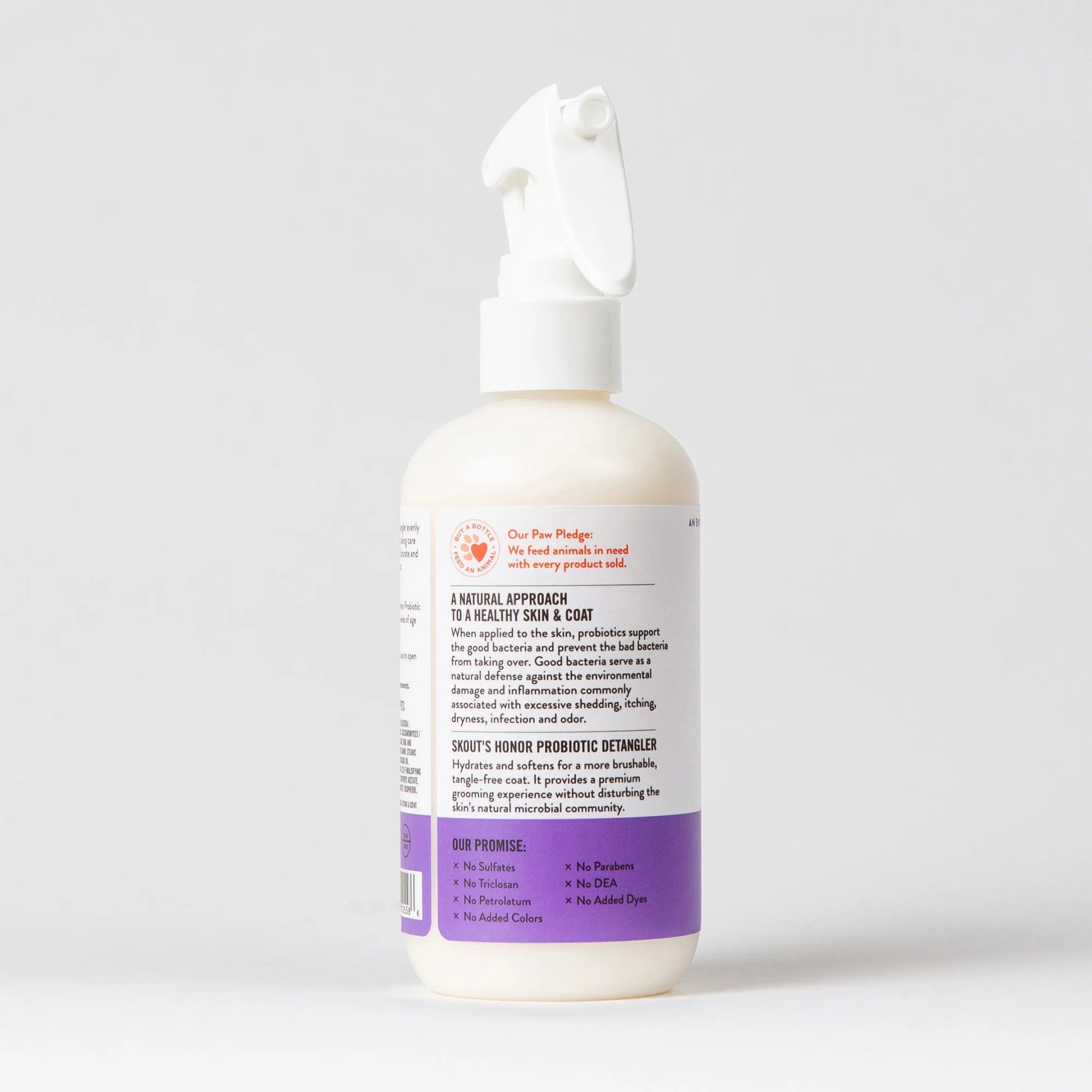 SKOUT'S HONOR DOG PROBIOTIC DETANGLER LAVENDER 8OZ