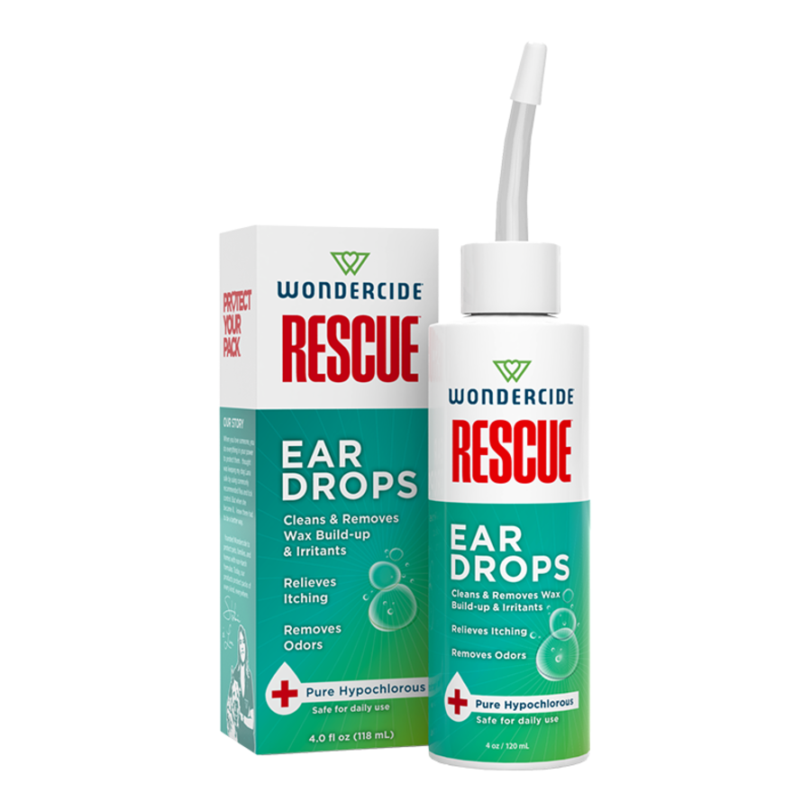 WONDERCIDE DOG & CAT RESCUE EAR DROPS 4OZ