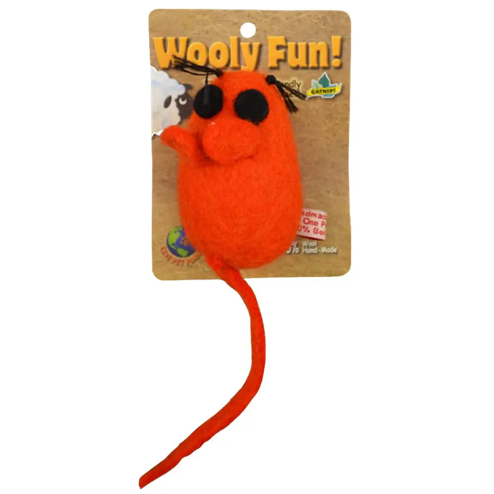 AMAZING PET Cat Wooly Fun Whisker Mouse Small