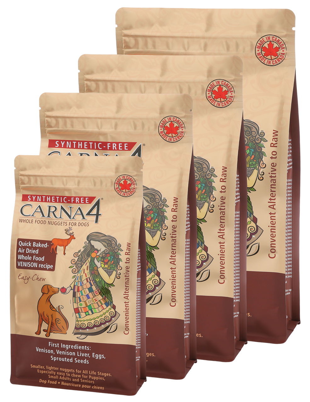 Carna4 EZ Chew DOG Food - Venison