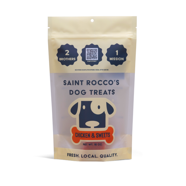 Saint Rocco's Dog Treats - Chicken & Sweet Potato