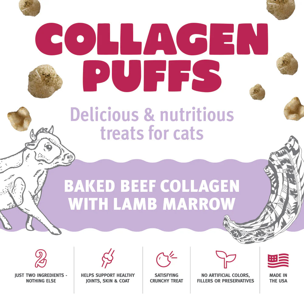 ICELANDIC CAT BEEF COLLAGEN PUFFS WITH MARROW 0.5OZ