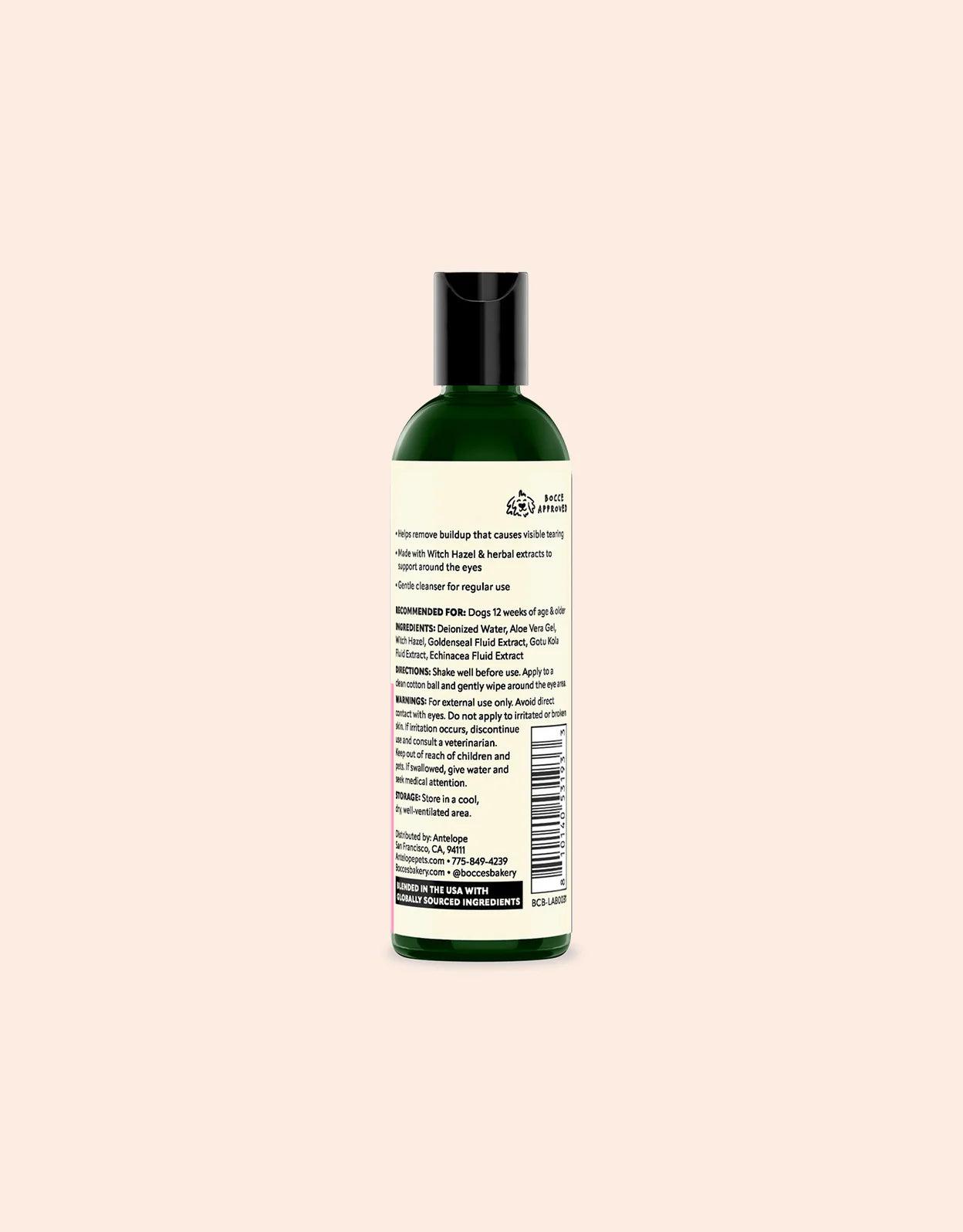 BOCCE'S BAKERY DOG EYES SO BRIGHT CLEANSER 4OZ