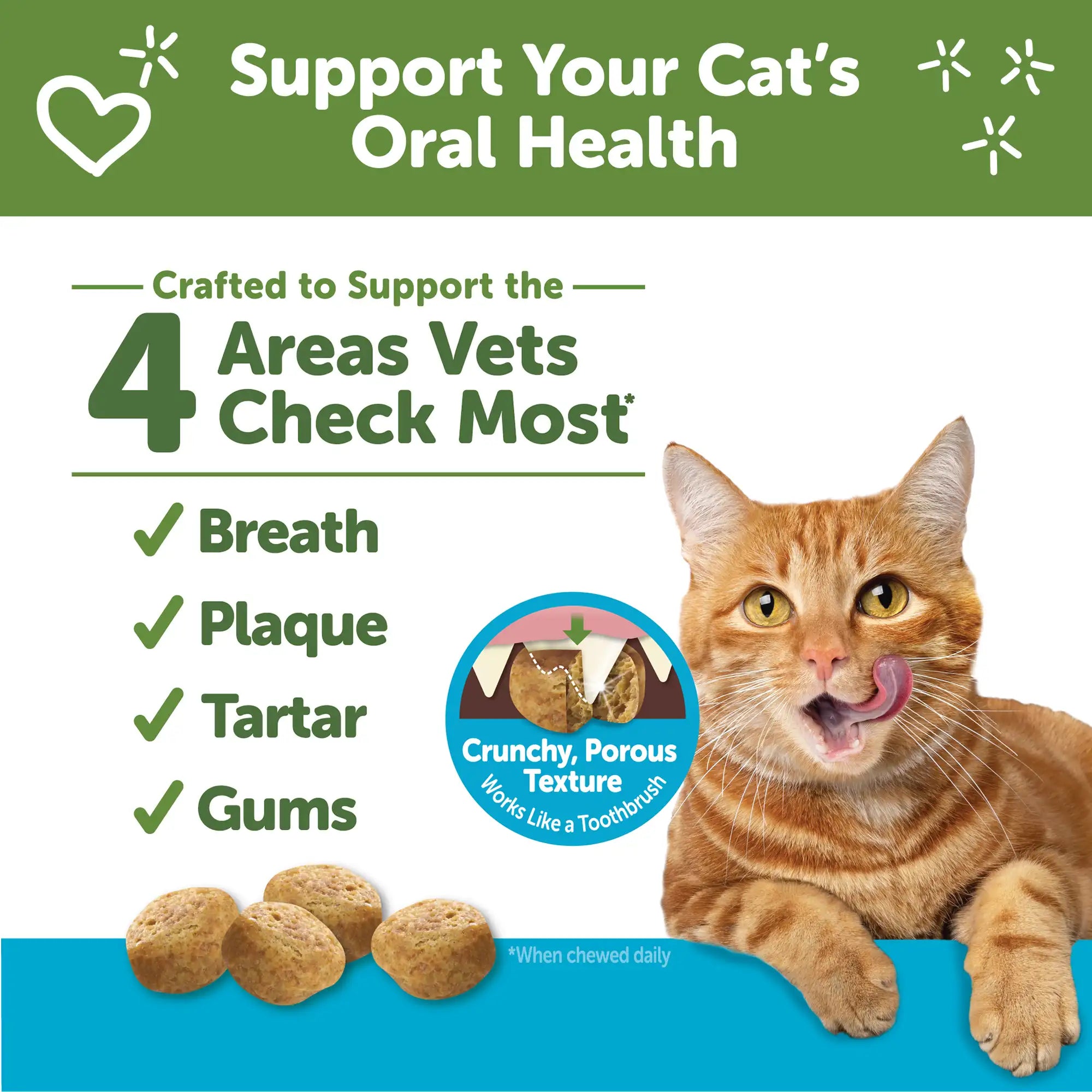 WELLNESS WHIMZEES CAT DENTAL TREAT CHICKEN TUNA 2OZ