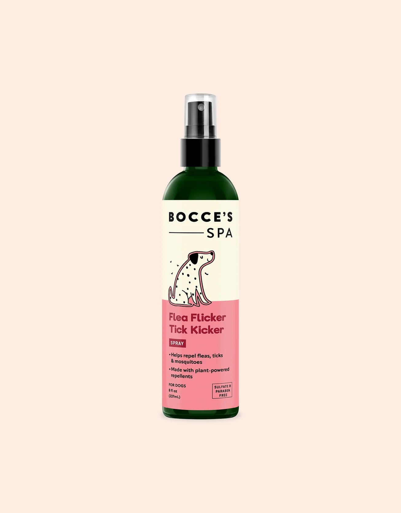 BOCCE'S BAKERY DOG FLEA FLICKER TICK KICKER SPRAY 8OZ