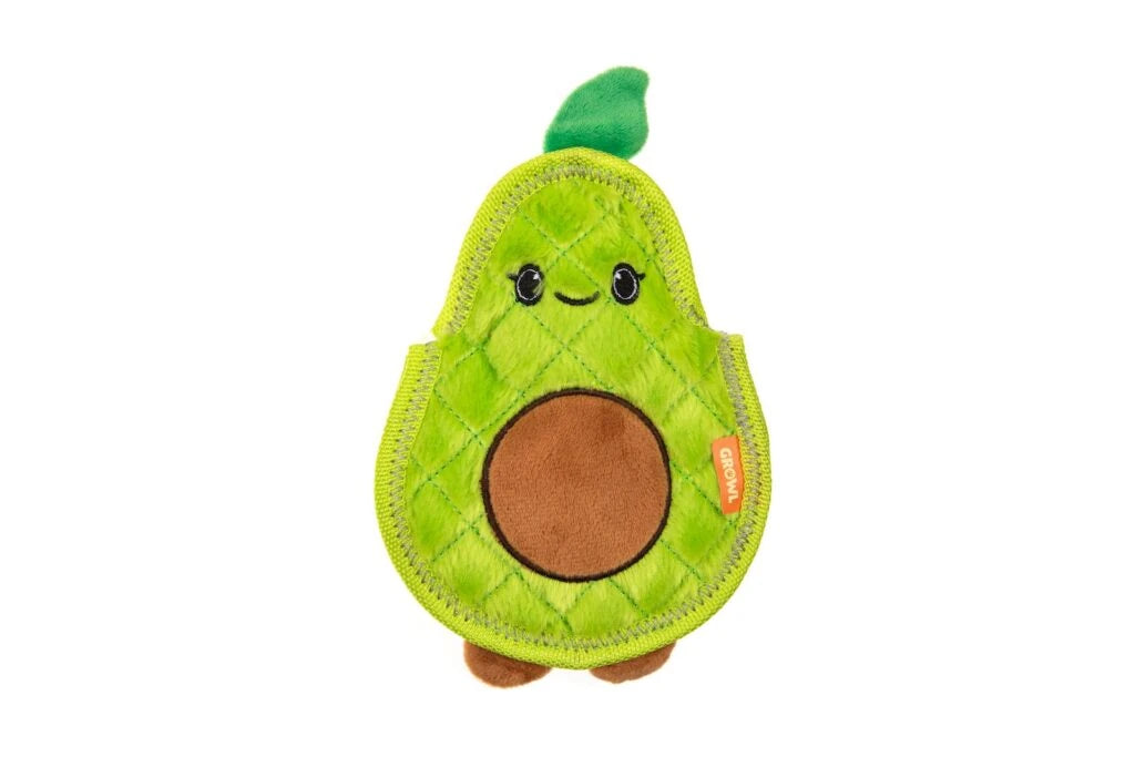Growl Flip Floppz Avocado Green Dog Toy