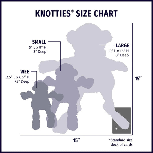 HuggleHounds Wild Things Sloth Knottie Lg