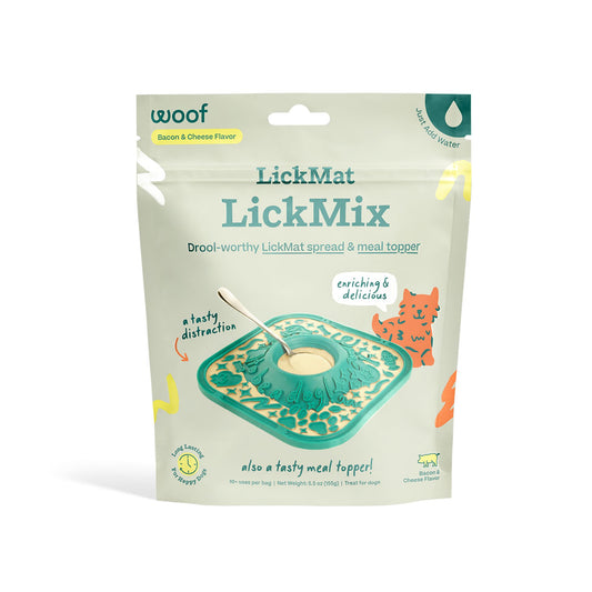 Woof - LickMat Lick Mix Bacon & Cheese