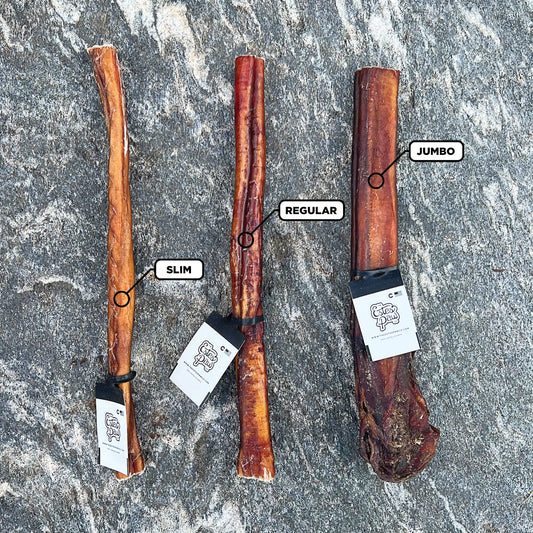 The Estes Paw Co. - Beef Bully Stick 5-6" Regular