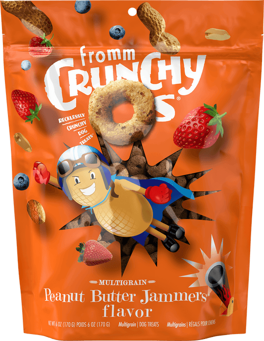 Crunchy Os Peanut Butter Jammers™ Flavor Dog Treats