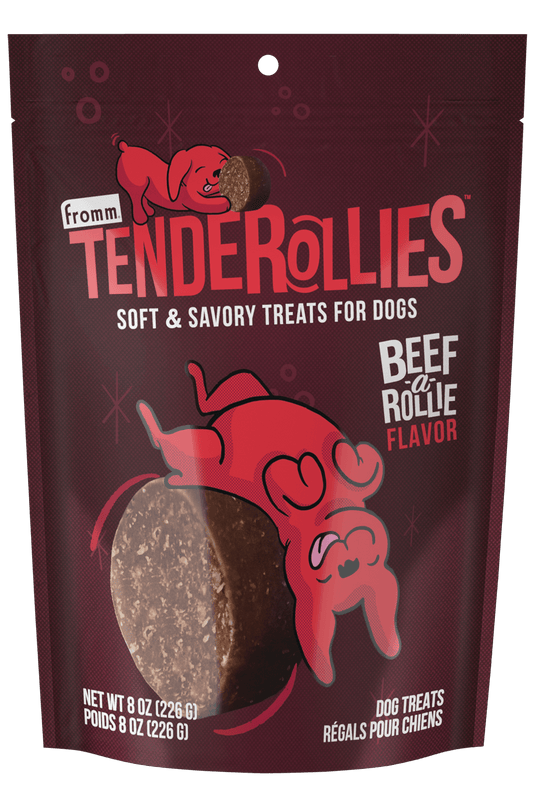 Tenderollies™ Soft & Savory Treats for Dogs Beef-a-Rollie  - FROMM
