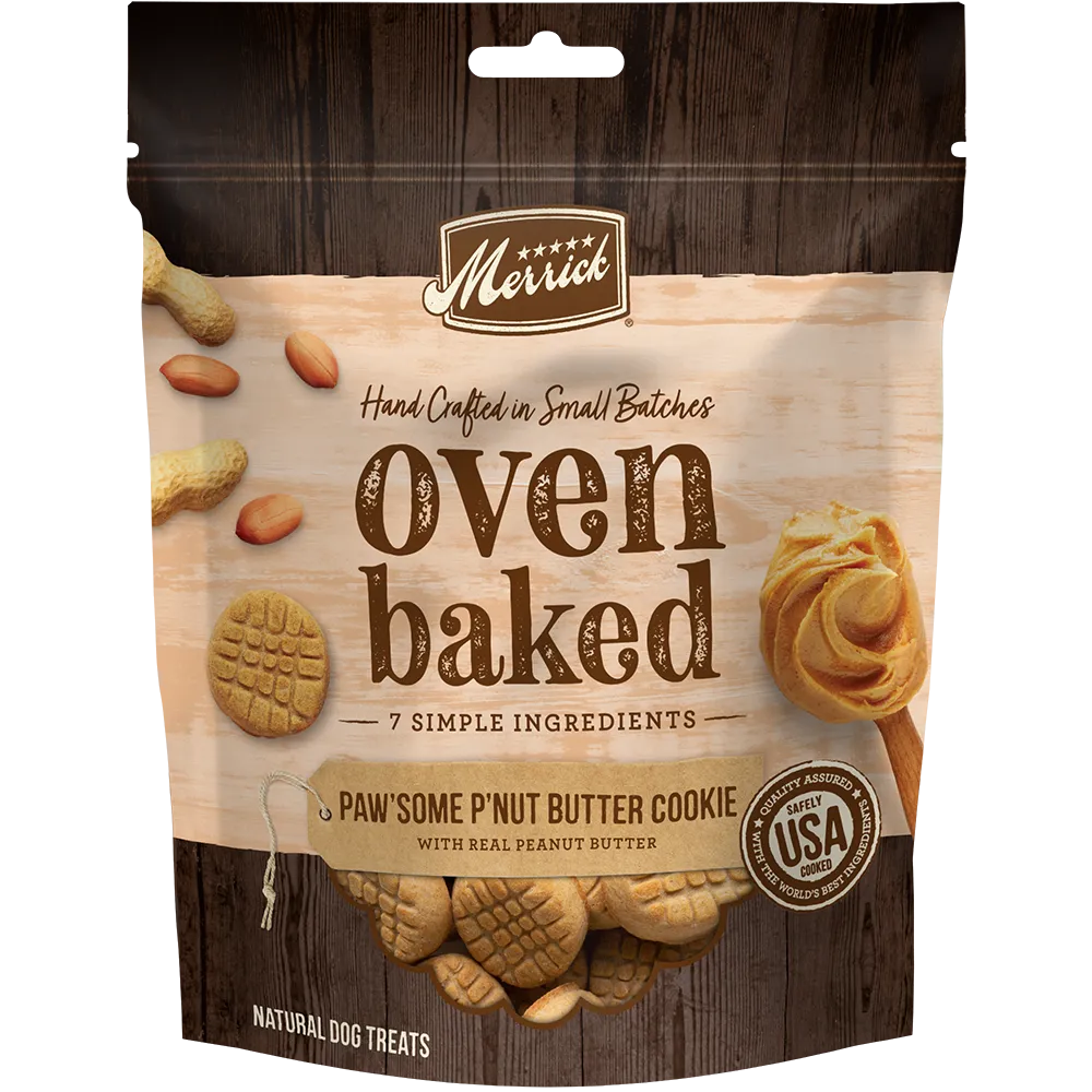 Merrick Oven Baked  P'Nut Butter Cookies