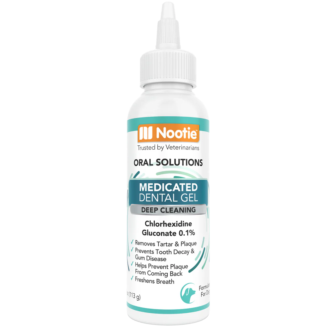 NOOTIE DOG DERMATOLOGY SOLUTIONS ANTIMICROBIAL DENTAL GEL 4OZ
