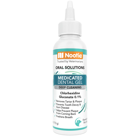 NOOTIE DOG DERMATOLOGY SOLUTIONS ANTIMICROBIAL DENTAL GEL 4OZ