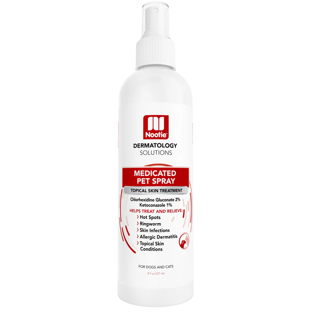 NOOTIE DOG DERMATOLOGY SOLUTIONS MEDICATED ANTIMICROBIAL SPRAY 8OZ