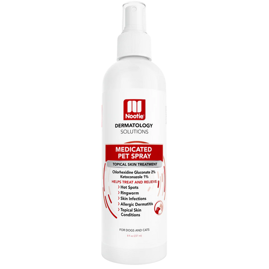 NOOTIE DOG DERMATOLOGY SOLUTIONS MEDICATED ANTIMICROBIAL SPRAY 8OZ