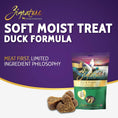 Load image into Gallery viewer, ZIGNATURE DOG SOFT MOIST TREATS GRAIN FREE DUCK 4OZ
