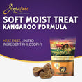 Load image into Gallery viewer, ZIGNATURE DOG SOFT MOIST TREATS GRAIN FREE KANGAROO 4OZ
