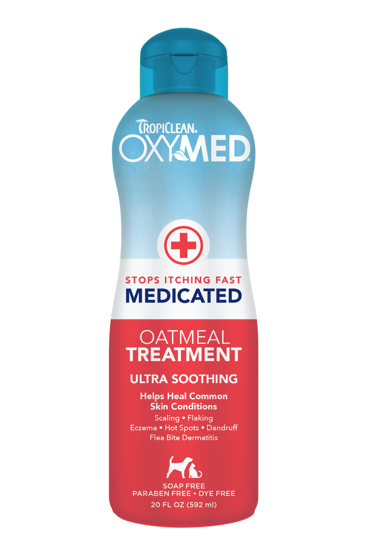TROPICLEAN OXYMED DOG & CAT MEDICATED ANTI-ITCH CONDITIONING TREATMENT