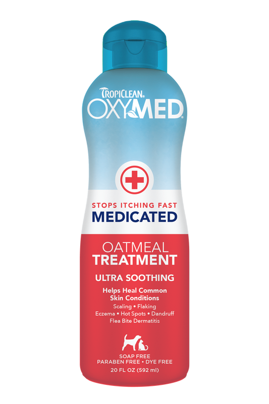 TROPICLEAN OXYMED DOG & CAT MEDICATED ANTI-ITCH CONDITIONING TREATMENT