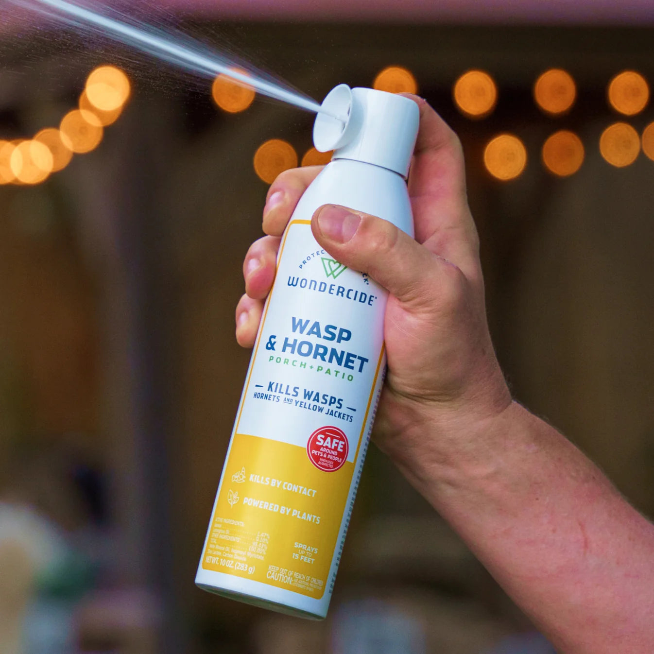 Wondercide's Wasp & Hornet for Porch + Patio with Natural Essential Oils