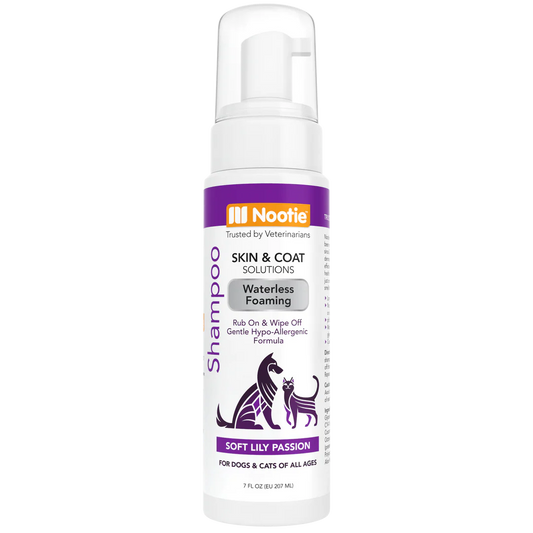 NOOTIE DOG WATERLESS FOAMING SHAMPOO HYPOALLERGENIC LILLY PASSION 7OZ