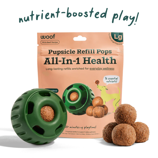 WOOF DOG ALL IN ONE WELLNESS POPS - XL 12 OZ