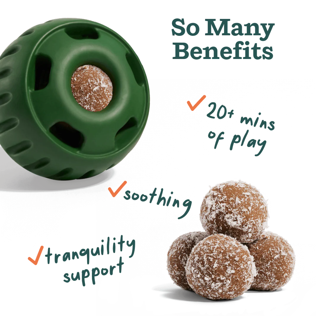 WOOF DOG CALMING WELLNESS POPS - LARGE 8 OZ