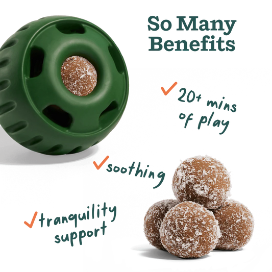 WOOF DOG CALMING WELLNESS POPS - LARGE 8 OZ